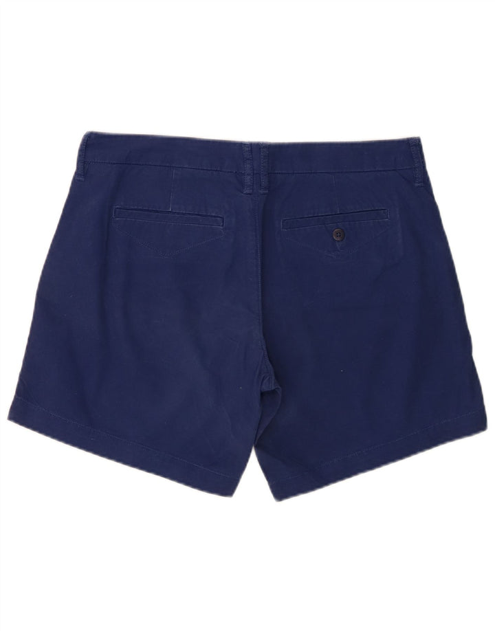 Pantaloncini chino da donna Tommy Hilfiger W30 cotone blu medio