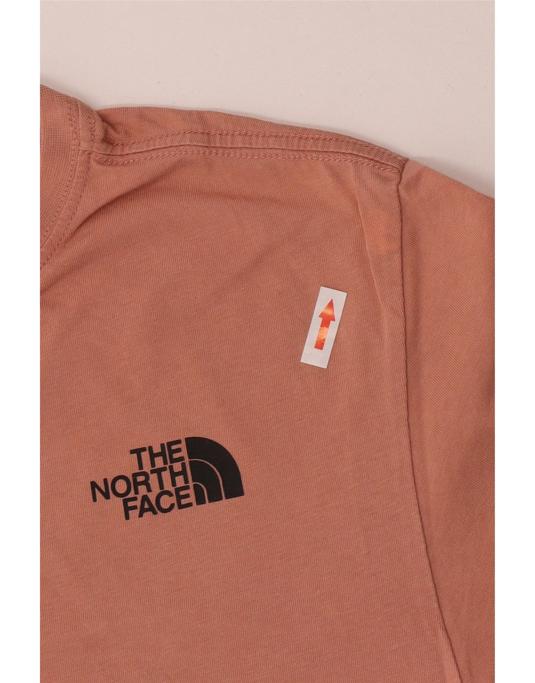 T-shirt grafica da uomo The North Face Top in cotone rosa medio