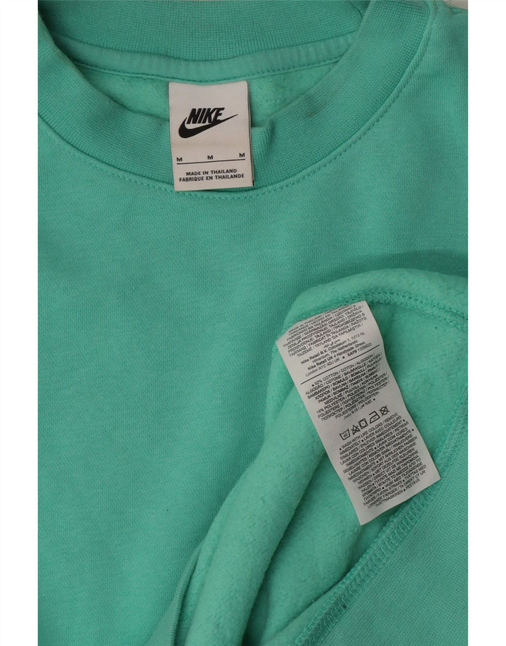 Felpa Nike Uomo Maglione Cotone Verde Medio