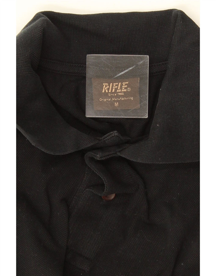 Polo da uomo Rifle media nera