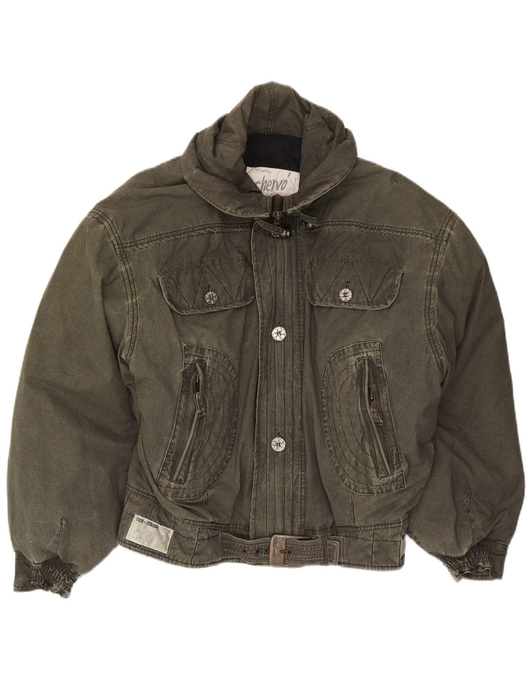 Giacca da sci da uomo Chervo UK 44 2XL cotone kaki
