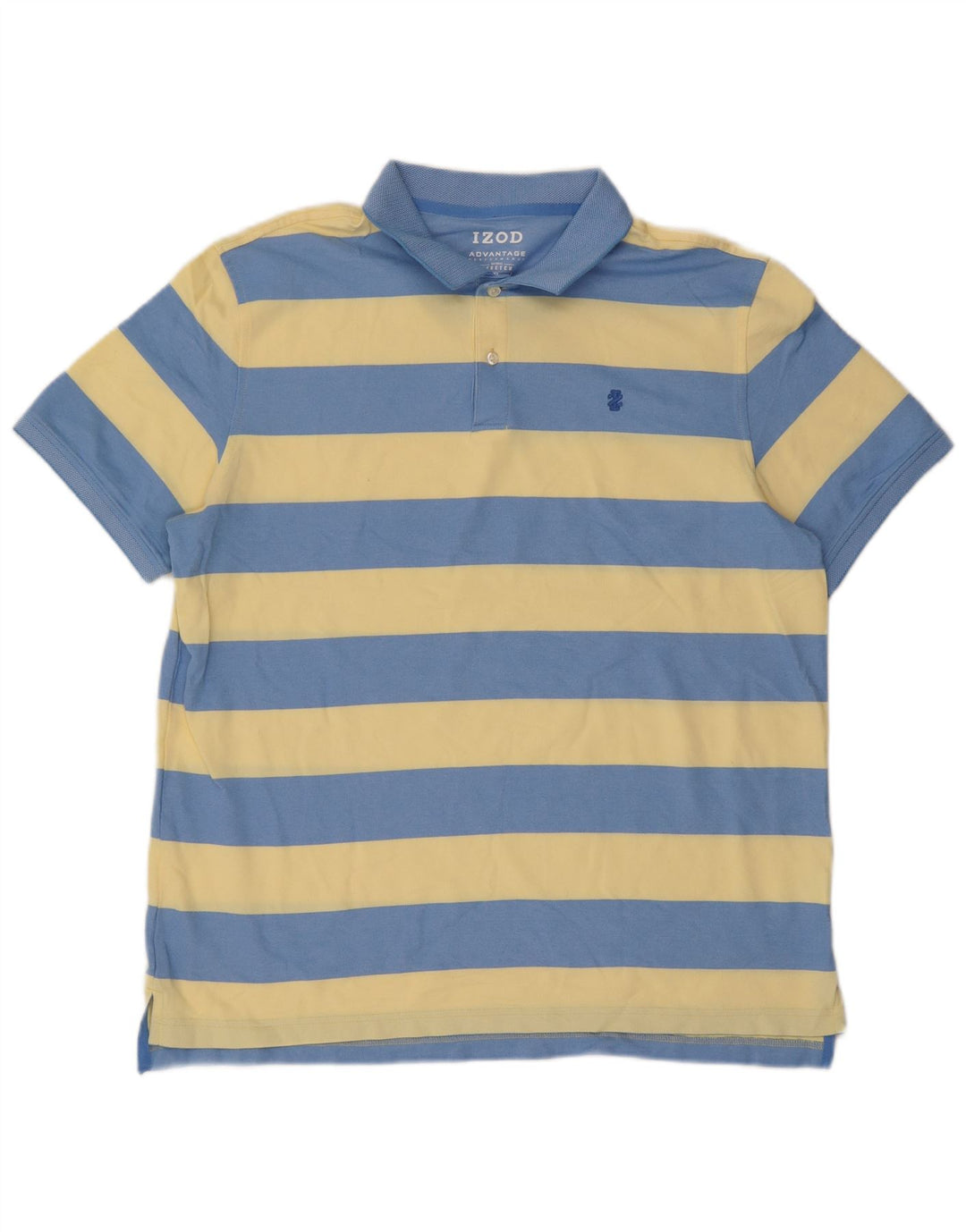 Polo da uomo IZOD XL in cotone a righe blu