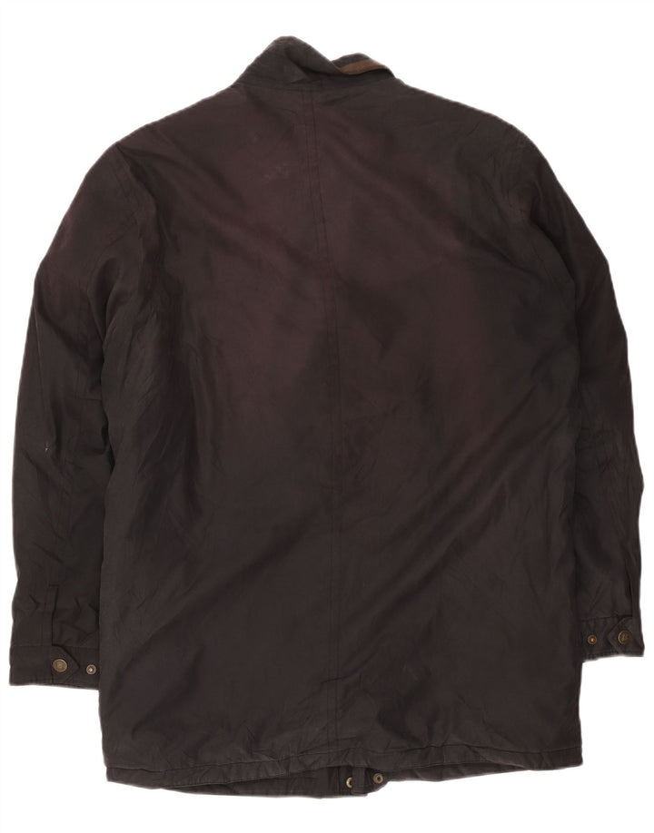 Cappotto giacca a vento Marks & Spencer da uomo blu Harbour UK 38 medio nero