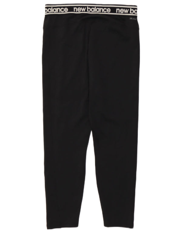 Leggings corti con grafica da donna New Balance UK 14 grandi neri