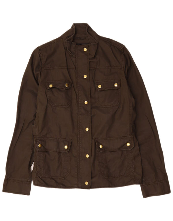 Giacca utility da donna J. Crew UK 14 Cotone marrone medio