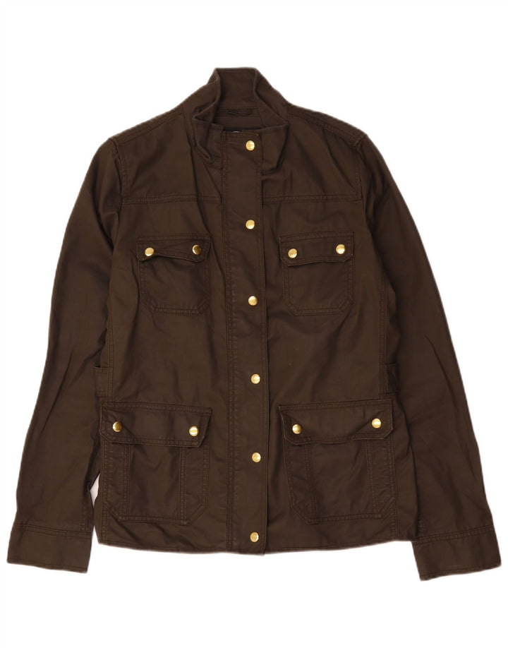 Giacca utility da donna J. Crew UK 14 Cotone marrone medio