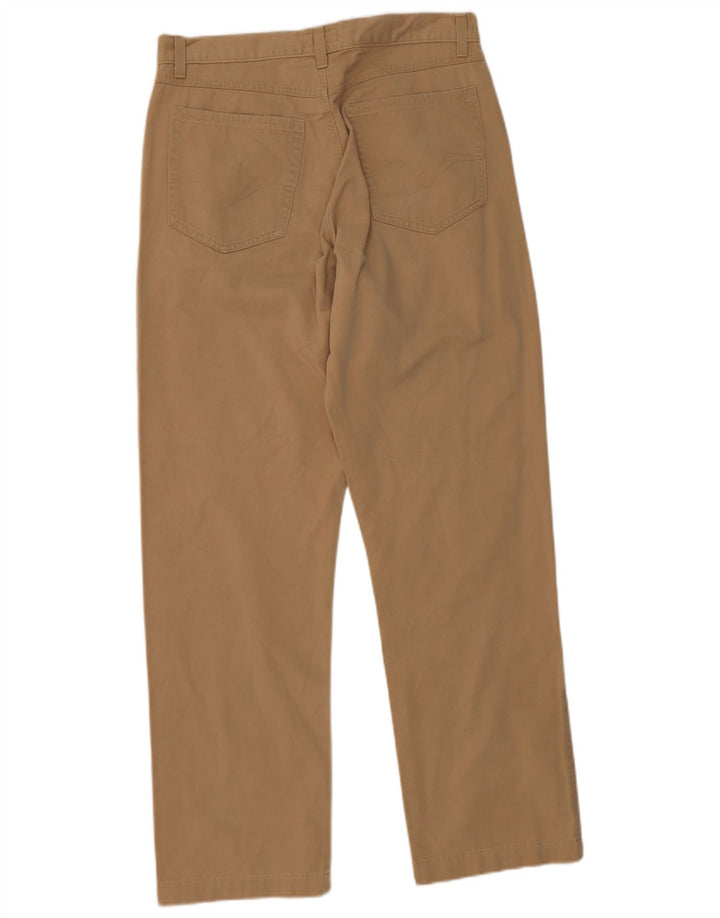 Pantaloni casual dritti da uomo Versace W31 L30 Beige