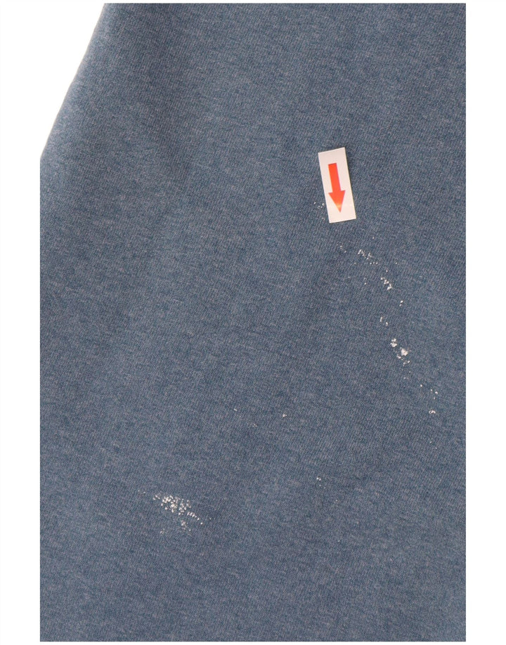 Felpa da uomo Champion in cotone blu medio