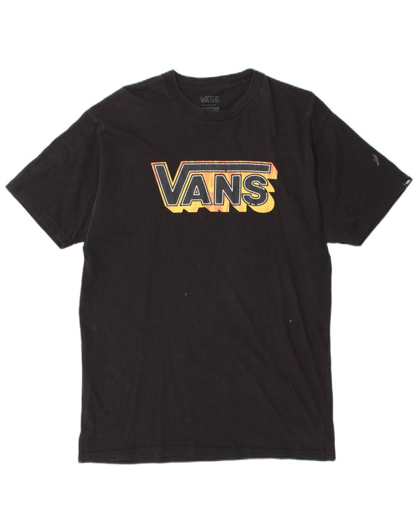 T-shirt grafica da uomo con vestibilità classica VANS, media, nera