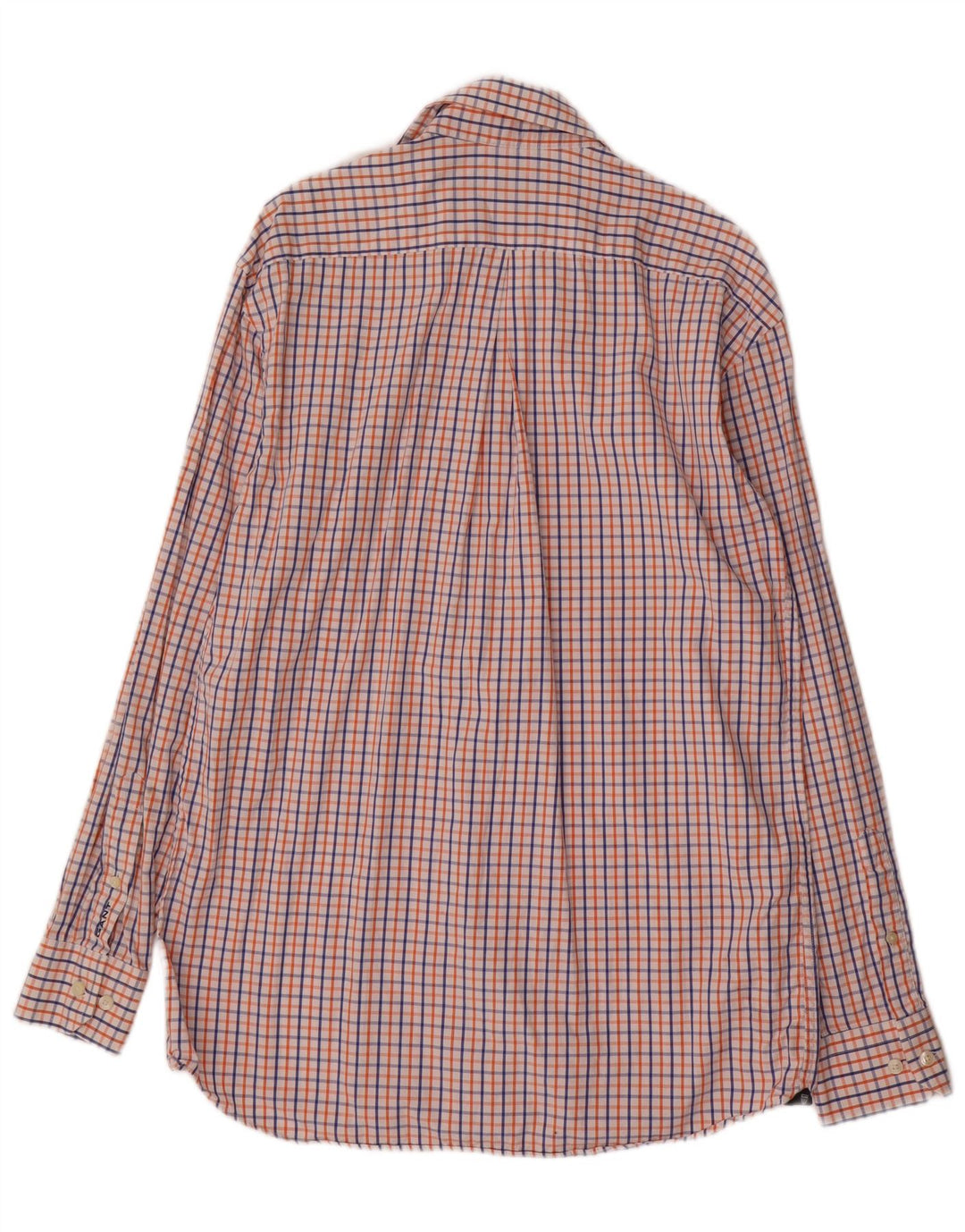 GANT Camicia da uomo vestibilità regolare in cotone a quadri multicolore medio