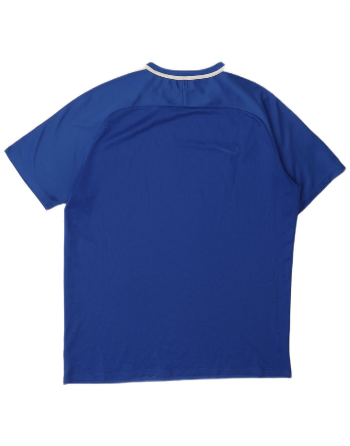 T-shirt Nike Dri Fit da uomo XL blu color block
