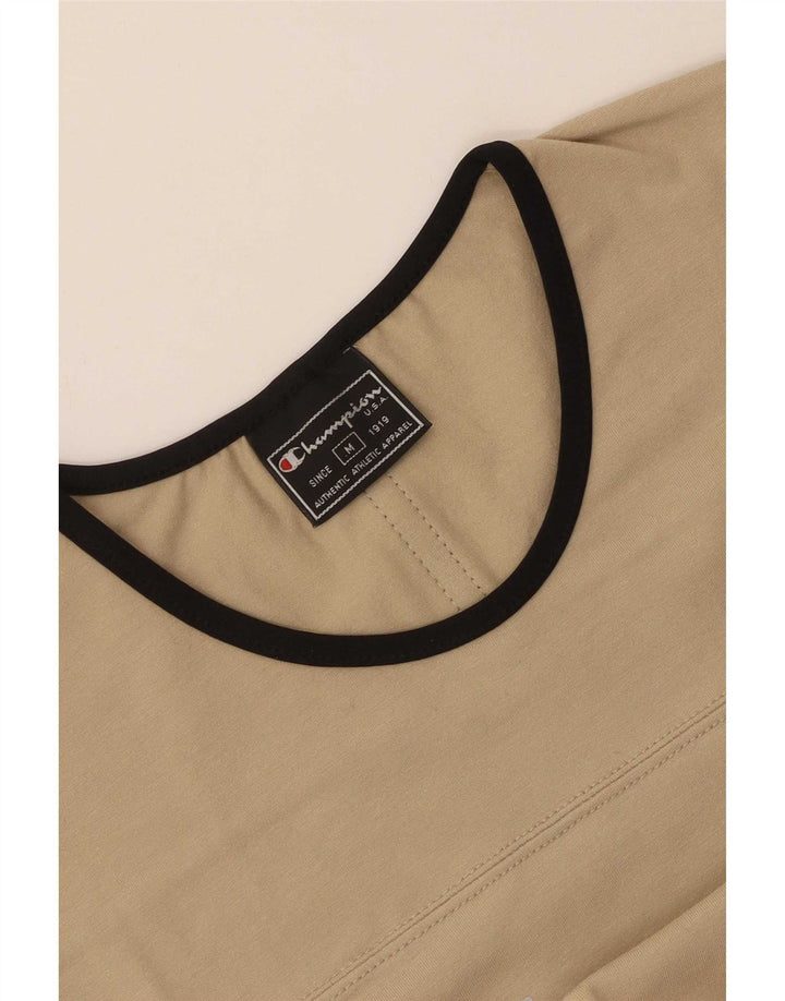 T-shirt grafica da donna Champion Top UK 12 Beige medio