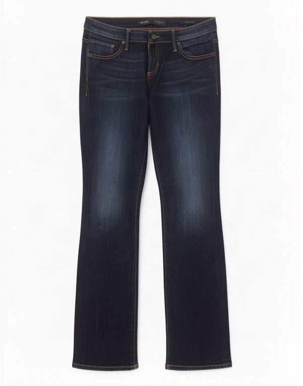 Jeans Bootcut bassi da donna Guess W29 L33 cotone blu navy