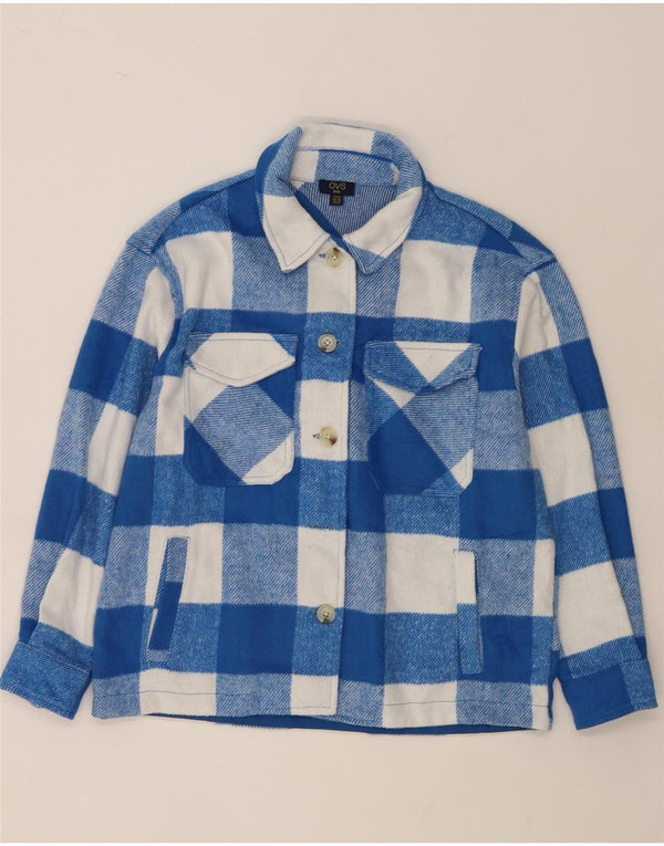 Camicia OVS Bambina in Flanella 13-14 Anni Poliestere Blu Check