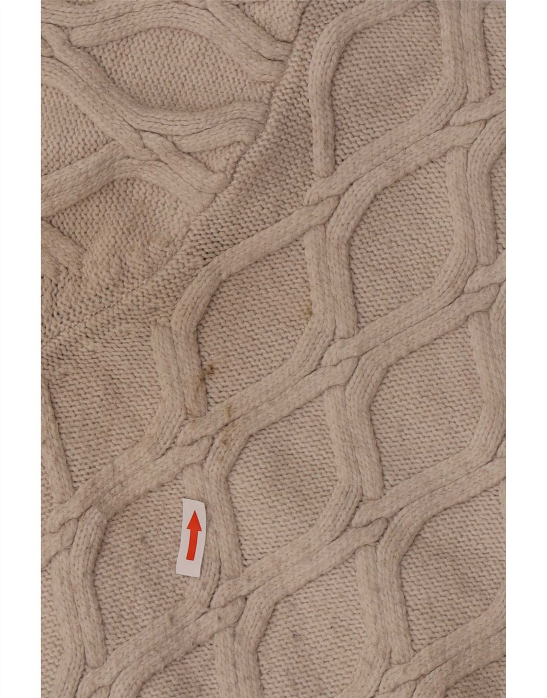 Maglione girocollo corto da donna Marks & Spencer UK 14 Beige medio