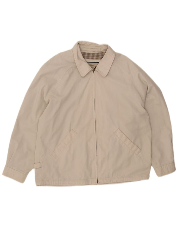 Giubbotto bomber da uomo Marks & Spencer UK 40 grande cotone beige