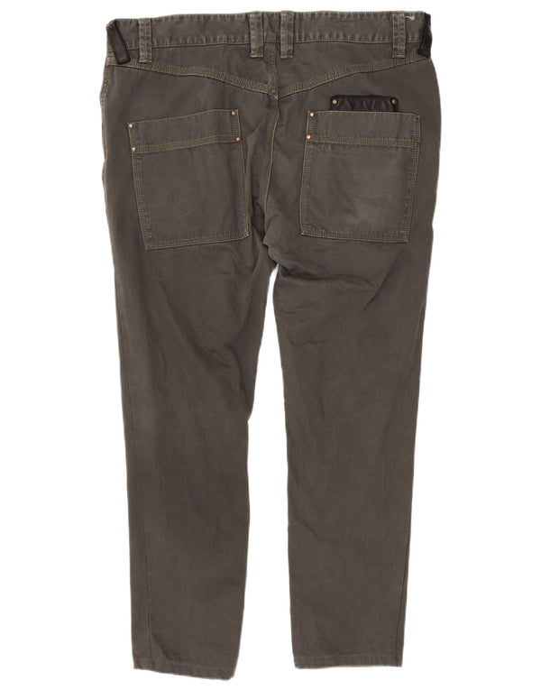 Jeans cargo slim da uomo Emporio Armani IT 56 2XL W40 L29 Cotone grigio
