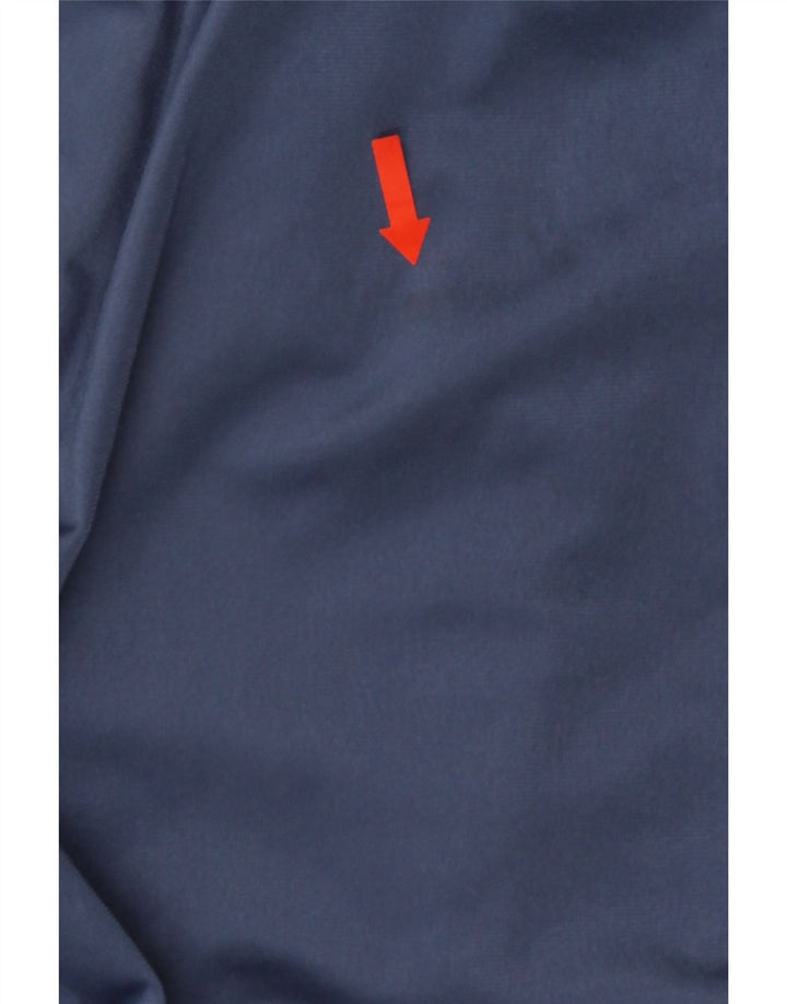 Pantaloni da tuta da uomo Adidas in poliestere blu medio
