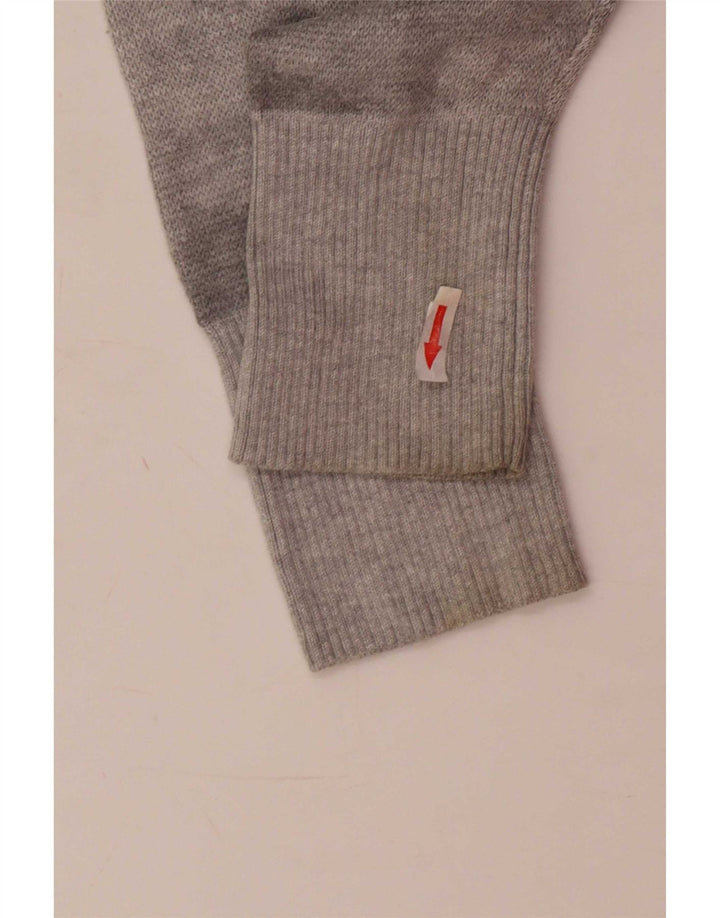 Maglione maglione girocollo Petite da donna Eddie Bauer UK 14 Grigio medio