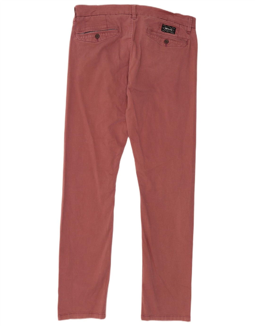 Pantaloni chino slim da uomo Rip Curl W34 L30 cotone marrone