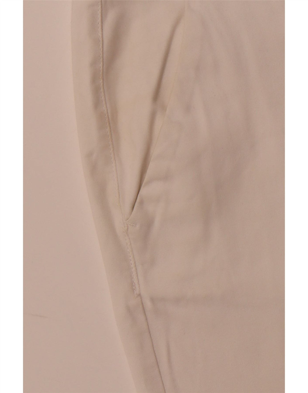 Pantaloni chino slim da donna SUPERDRY UK 12 medi W32 L29 cotone bianco