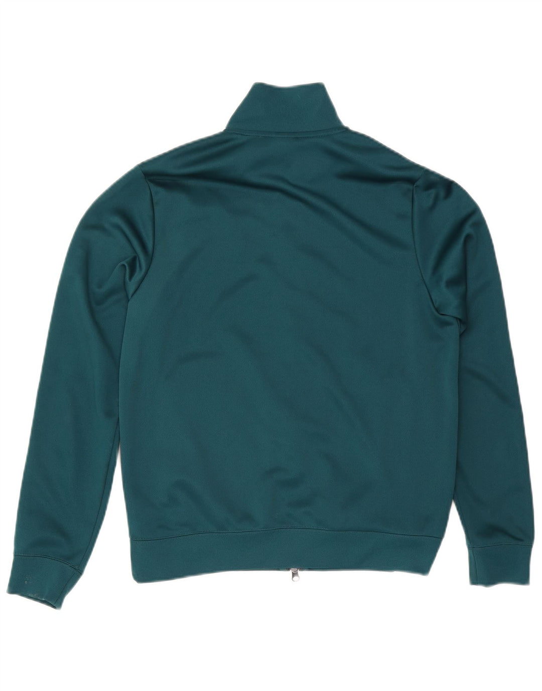 Giacca da tuta da uomo Nike in poliestere color block verde medio