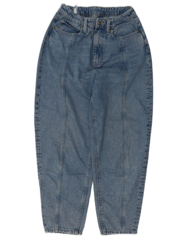 Jeans larghi da donna LEE By H&M a vita alta US 8 medi W32 L25 blu