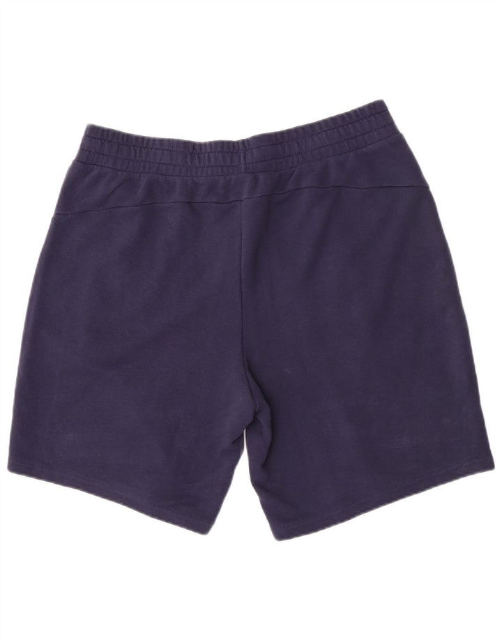 Pantaloncini sportivi da uomo Puma XL blu navy in cotone
