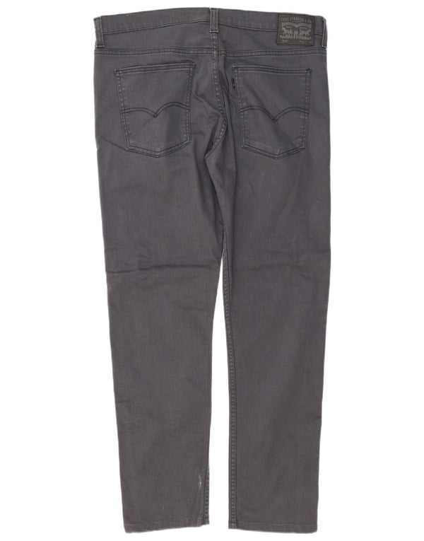 Levi's Uomo 508 Pantaloni casual dritti W36 L31 Cotone grigio