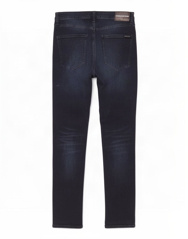 Jeans skinny da uomo Calvin Klein W34 L32 cotone blu navy