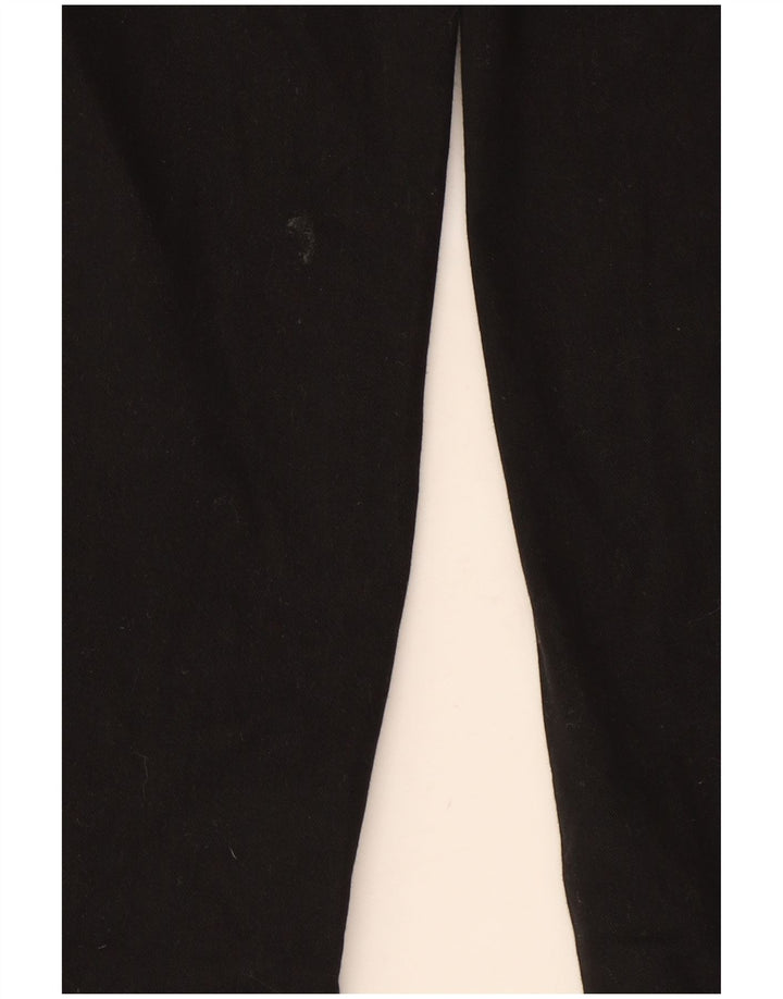 Pantaloni chino dritti da uomo Champion medi W32 L30 cotone nero