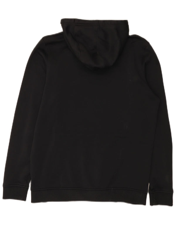 Felpa con cappuccio grafica Under Armour da uomo Cold Gear piccola in poliestere nero