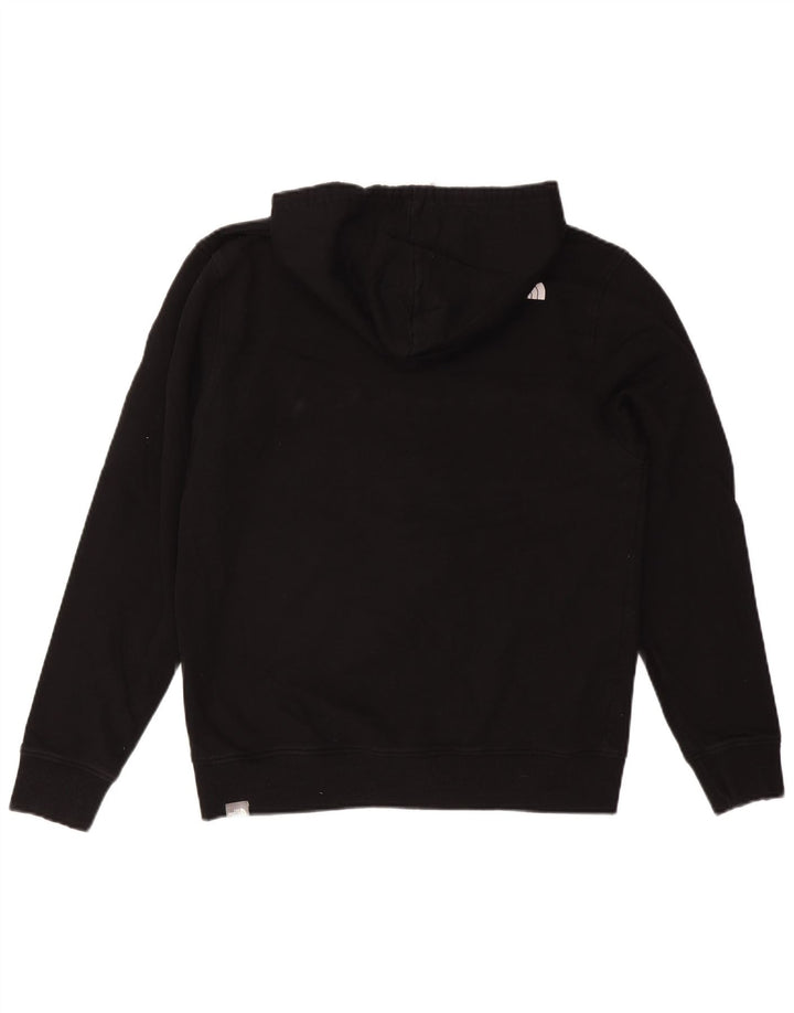 THE NORTH FACE Maglione con cappuccio e zip da uomo in cotone nero medio