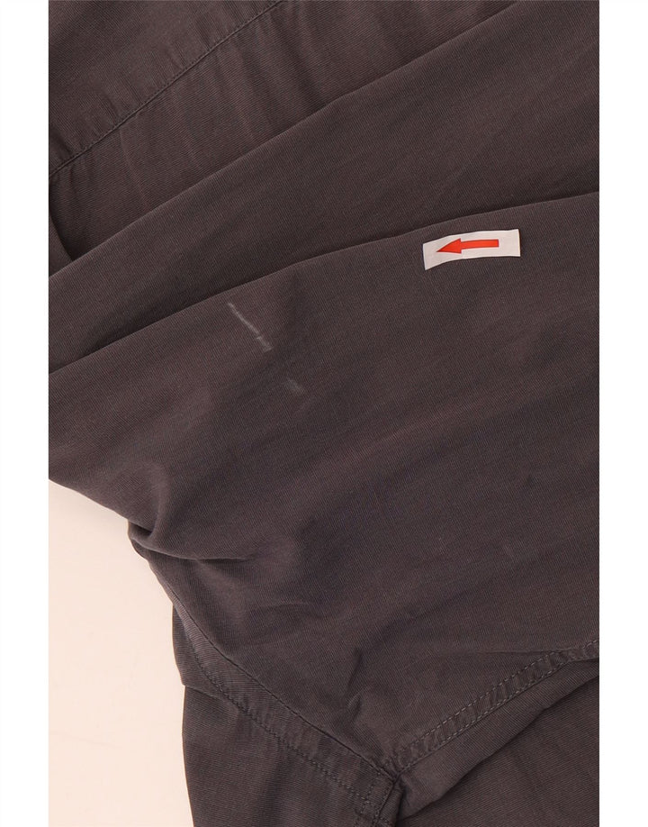 CALVIN KLEIN Camicia da uomo taglia 42 grande cotone grigio