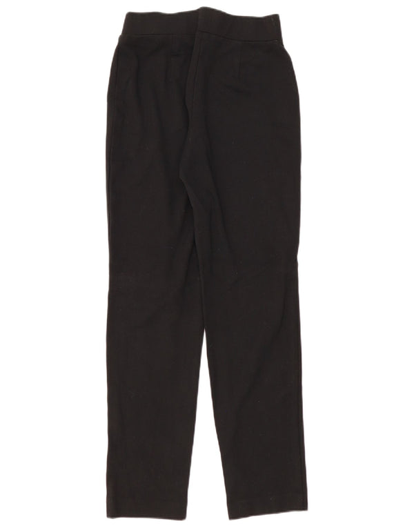 Pantaloni casual slim da donna Marks & Spencer UK 8 piccoli W26 L28 neri