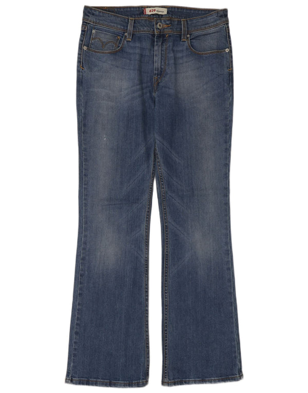 Jeans Levi's 629 Bootcut da donna W30 L32 in cotone blu