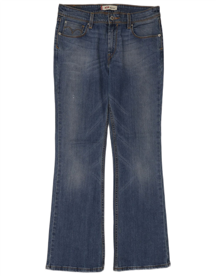 Jeans Levi's 629 Bootcut da donna W30 L32 in cotone blu
