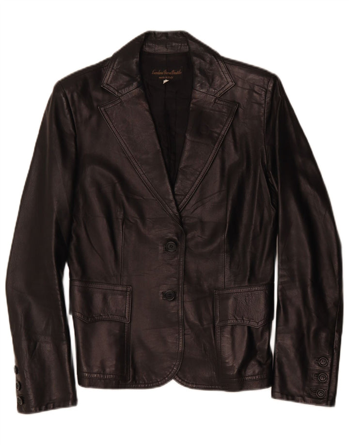 Giacca Blazer a 2 Bottoni da Donna Loredana Baron D'autilio IT 44 Media Nera
