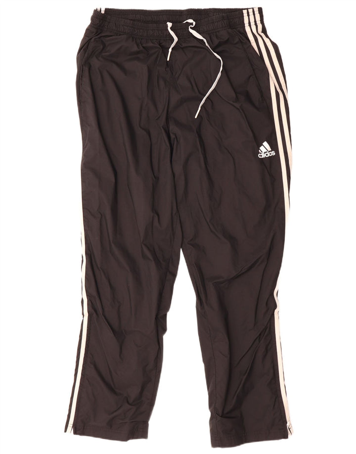 Pantaloni da tuta ADIDAS Climalite da uomo XL nylon nero