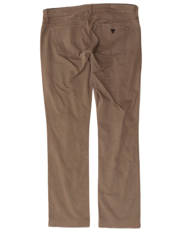 Pantaloni casual Bootcut da donna Guess W32 L30 Lyocell grigio