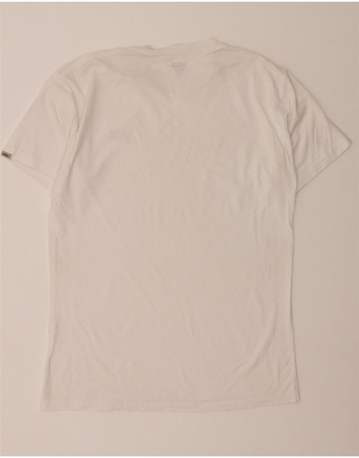 VANS Mens Graphic T-Shirt Top Medium White Cotton Vintage Vans and Second-Hand Vans from Messina Hembry 