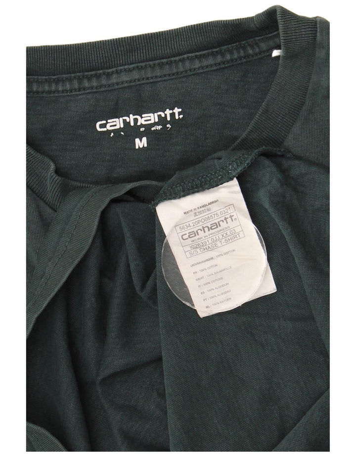 T-shirt da uomo CARHARTT Top in cotone verde medio