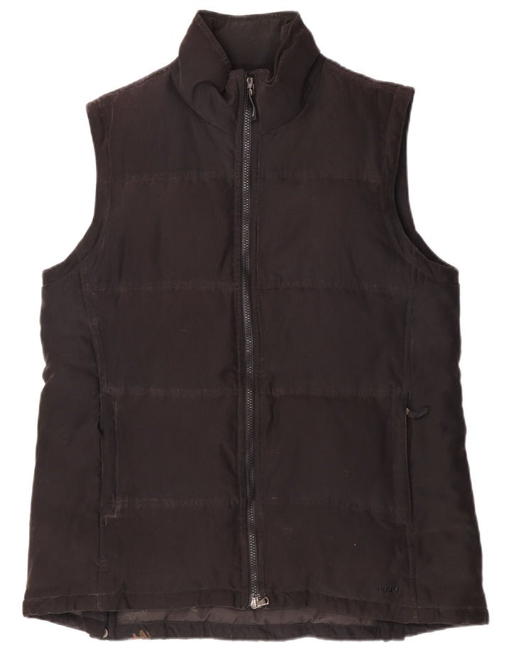 Gilet imbottito da donna Musto UK 16 grande poliestere nero