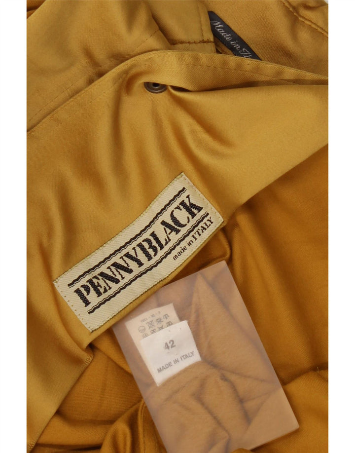 Trench oversize da donna Penny Black IT 42 Cotone giallo medio