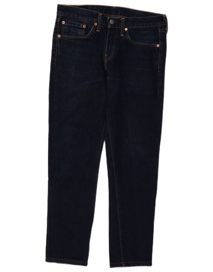 Levi's Uomo 511 Slim Jeans W31 L27 Blu Navy Cotone