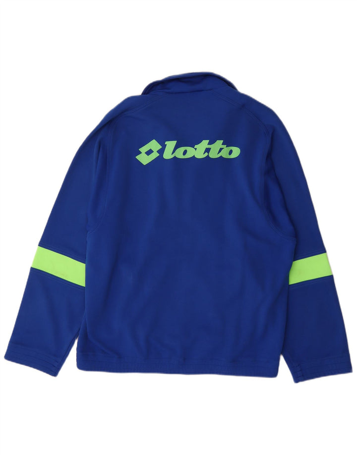Giacca sportiva da uomo con grafica Lotto Large Blue Colourblock