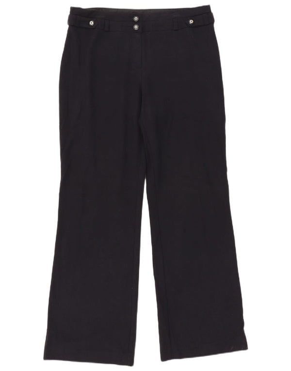 Pantaloni casual da donna Marks & Spencer UK 14 Large W33 L32 Blu navy