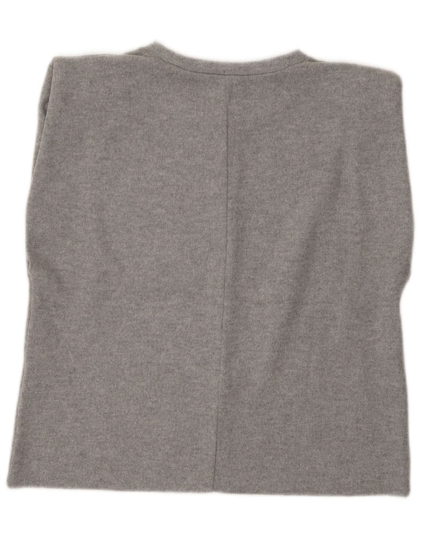 Canotta da donna Zara UK 14 Poliestere grigio medio