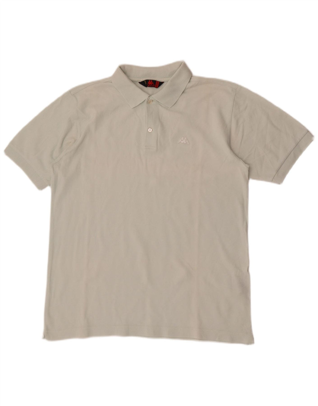 Polo Kappa Uomo Blu Medio in cotone