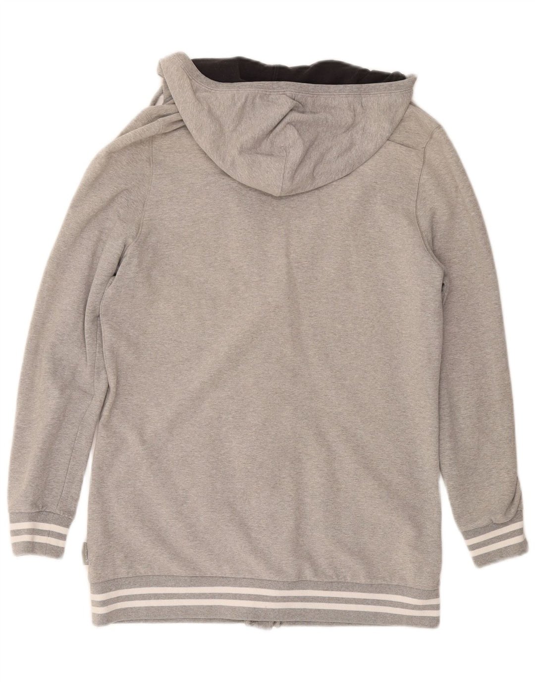 Maglione cardigan con cappuccio da donna CHAMPION UK 14 grande cotone grigio